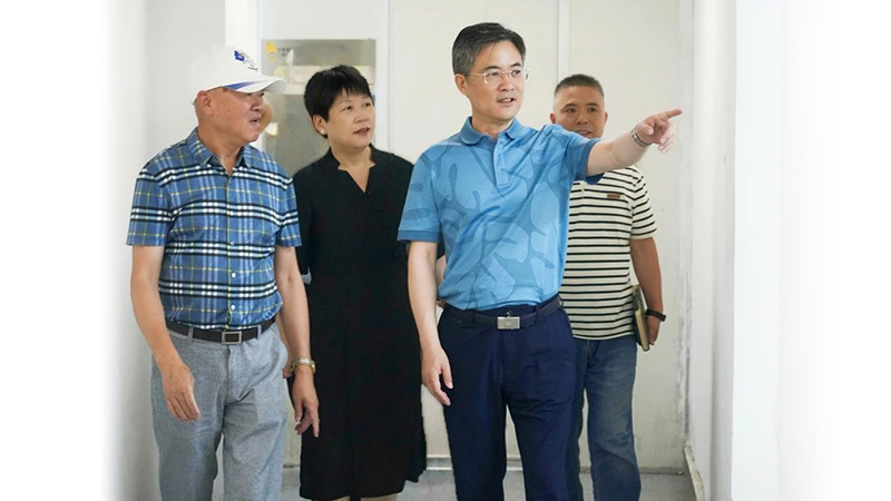 奉贤区政协主席陈勇章赴海湾镇走访调研nopay钱包平台制药